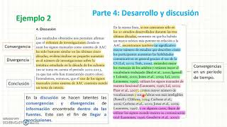 Análisis de ejemplos de artículo de revisión Parte II 1 [upl. by Argella518]