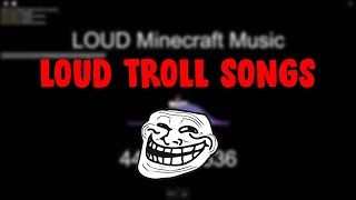 VOLUME WARNING SUPER LOUD TROLL MUSIC CODES FOR ROBLOX [upl. by Jeno285]