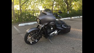 Street Glide Front Brake Line Replacement [upl. by Aiuhsoj]