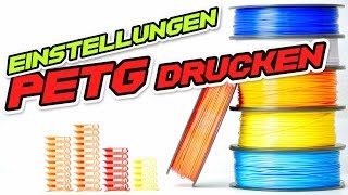 PETG DRUCKEN  Slicing Einstellungen  Heat Tower TUTORIAL [upl. by Shakti]