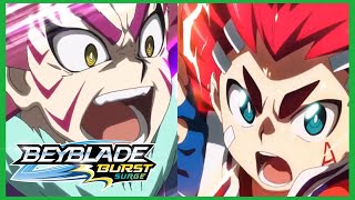 BEYBLADE BURST Surge Episode 14 Dub  Lane vs Aiger [upl. by Pinzler817]