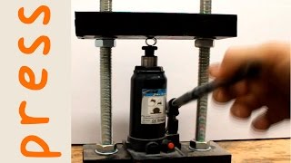 DIY 5 Ton Hydraulic Press [upl. by Eniarda]