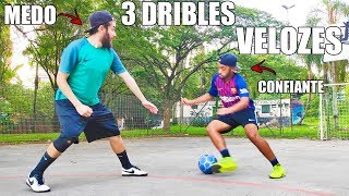 3 DRIBLES EM VELOCIDADE PARA USAR NA QUADRA  SALÃO [upl. by Mahmoud329]