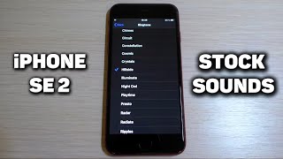 iPhone SE2 Stock Ringtones amp Sounds [upl. by Acnaib764]