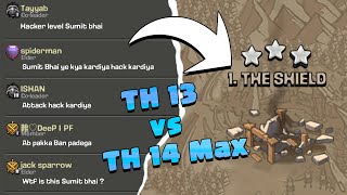 TH13 vs TH14 unbelievable attack [upl. by Juliano]