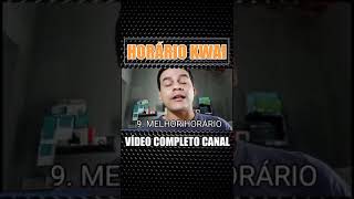 MELHOR HORÁRIO POSTAR VÍDEO KWAI shorts [upl. by Paddy]