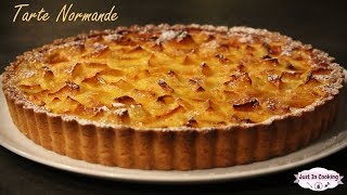 Recette de la Tarte Normande aux Pommes [upl. by Dnomder321]