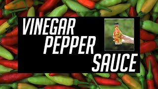 VINEGAR PEPPER SAUCE  Simple Recipe [upl. by Bertine]