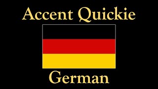 Accent Quickie  German [upl. by Notluf]