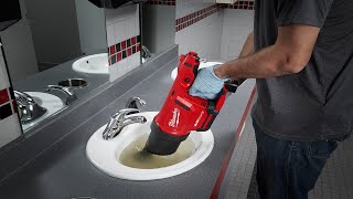 M12™ AIRSNAKE™ Drain Cleaning Air Gun Demonstration [upl. by Eduard]