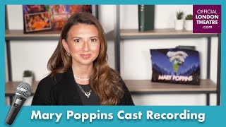 Zizi Strallen chats Mary Poppins Cast Recording [upl. by Nuahs117]