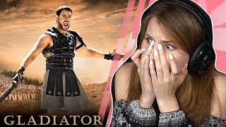 FIRST TIME WATCHING GLADIATOR One of the BEST movies Ive EVER seen [upl. by Airdnaz]