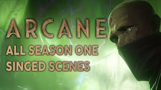 ARCANE All SINGED scenes [upl. by Anatlus]