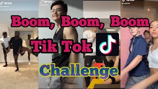 Boom Boom Boom Tik Tok Dance challenge  Tiktok Trend [upl. by Ahsait304]