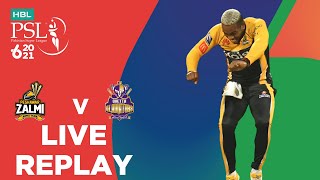 LIVE REPLAY – Peshawar Zalmi vs Quetta Gladiators  2nd Innings  Match 19  HBL PSL 6 [upl. by Jermain]