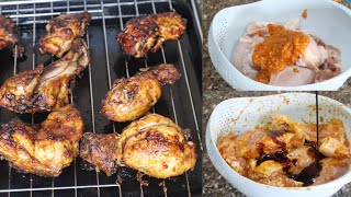 EASY OVEN GRILLED CHICKEN  The BEST Method [upl. by Sankaran]