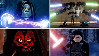 All Bosses in LEGO Star Wars The Skywalker Saga [upl. by Neyr233]