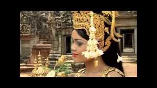 អប្សរាល្ខោនព្រះរាជទ្រព្យ Royal Apsara Dancing in Grounds of Angkor Wat Cambodia Complete [upl. by Zollie]