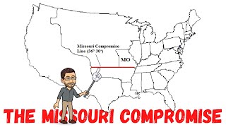 The Missouri Compromise of 1820 Interactive Map Activity [upl. by Rehtse]