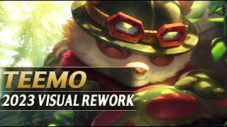 TEEMO VISUAL UPDATE REWORK 2023  League of Legends [upl. by Bowen]