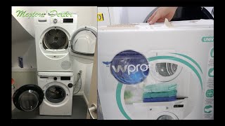 Instalare uscator Bosch peste Masina de spalat Beko [upl. by Yentnuoc]