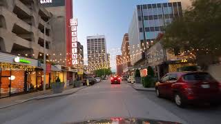 DOWNTOWN CHATTANOOGA SATURDAY EVENING DRIVING TOUR [upl. by Nickola]