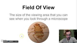 Microscopes amp Field of view Part1 [upl. by Lindahl266]