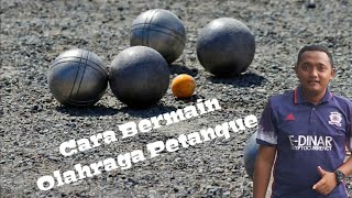 CARA BERMAIN OLAHRAGA PETANQUE  How To Play Petanque [upl. by Elocim]