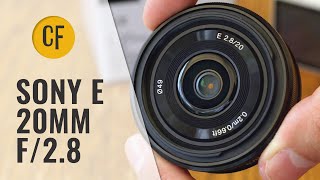 Sony 20mm f28 lens review with samples [upl. by Zinah]