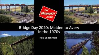 Bridge Day 2020 Malden to Avery in the 1970s [upl. by Htebizile]