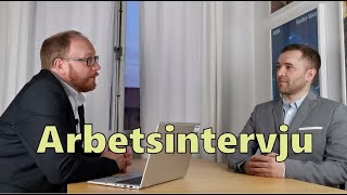 Arbetsintervju exempel och tips [upl. by Annoled]