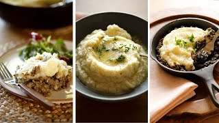 Hachis Parmentier Traditional  Vegan Cauliflower Mash [upl. by Hepsibah603]