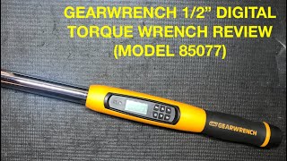 GEARWRENCH Digital Torque Wrench Review [upl. by Stoughton486]