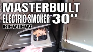 Masterbuilt 30 Electric Smoker Review [upl. by Halilad]