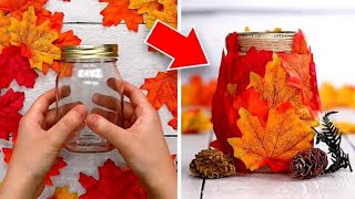 10 Fantastic Fall Themed Crafts To Make At Home [upl. by Nitsur]