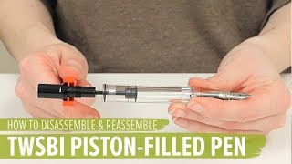 How to Disassemble amp Reassemble a TWSBI PistonFilled Pen [upl. by Rosmarin]