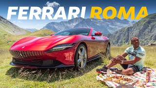 NEW Ferrari Roma Review The ULTIMATE Posh Daily  4K [upl. by Anillehs]