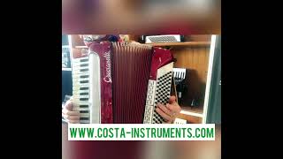 Accordion Crucianelli 96 Bass made in Castelfidardo Italy [upl. by Lilli]