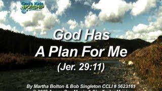 Kids Worship God Has A Plan For Me Jer 2911 [upl. by Cristen]