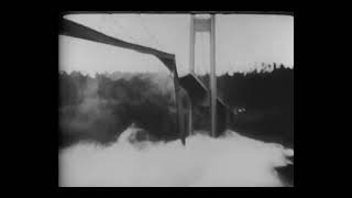 The Collapse of quotGalloping Gertiequot The Tacoma Narrows Bridge [upl. by Ahsaekal590]