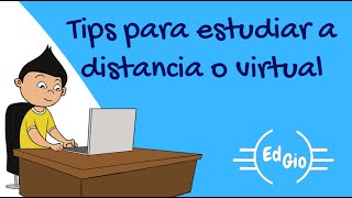 10 TIPS PARA ESTUDIAR A DISTANCIA O VIRTUAL [upl. by Oisor]