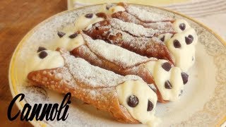 Como hacer los famosos Cannoli [upl. by Naxor12]