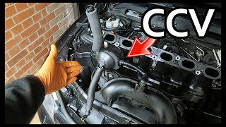 BMW N52 Crankcase Breather Replacement  CCV Guide [upl. by Einahpit]