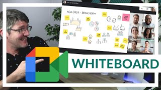 How to use the Whiteboard in Google Meet [upl. by Allimak]