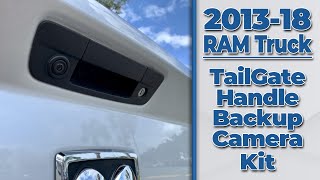 20132018 Ram Truck  Backup Rear Camera Upgrade  Easy Plug amp Play Install [upl. by Sancho]