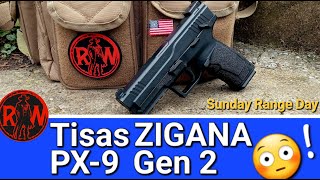 Tisas ZIGANA PX9 Gen 2 Sunday Range Day [upl. by Yraeht]