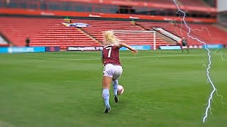 Alisha Lehmann showing her CLASS at Aston Villa [upl. by Misti16]