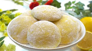 Lemon Cookies  Delicious Lemon Butter Cookies Recipe [upl. by Wehhtam]