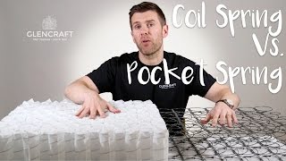 The Differences Between Coil Spring amp Pocket Spring Mattresses [upl. by Poyssick]