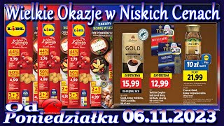 Lidl Nowa Gazetka Promocyjna od Poniedziałku 06112023 Najlepsze Okazje W Niskich Cenach [upl. by Kunz]